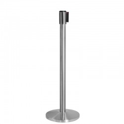 Nerezový sloupek, 8 cm flexi pás délky 3 m, kónická základna TENDILINEA STOP800